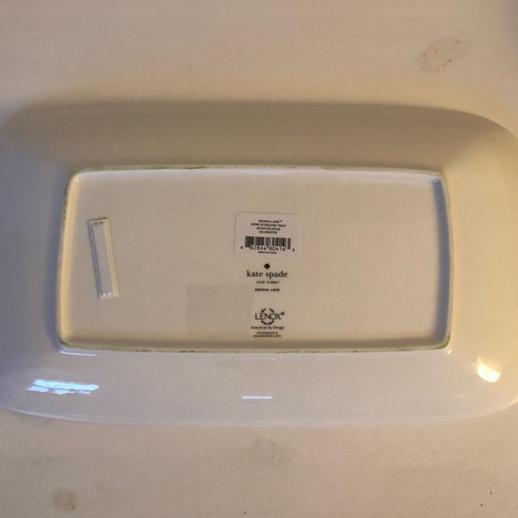 ♠️ Kate Spade Lenox Sienna Lane hors d’oeuvre tray - Picture 5 of 8